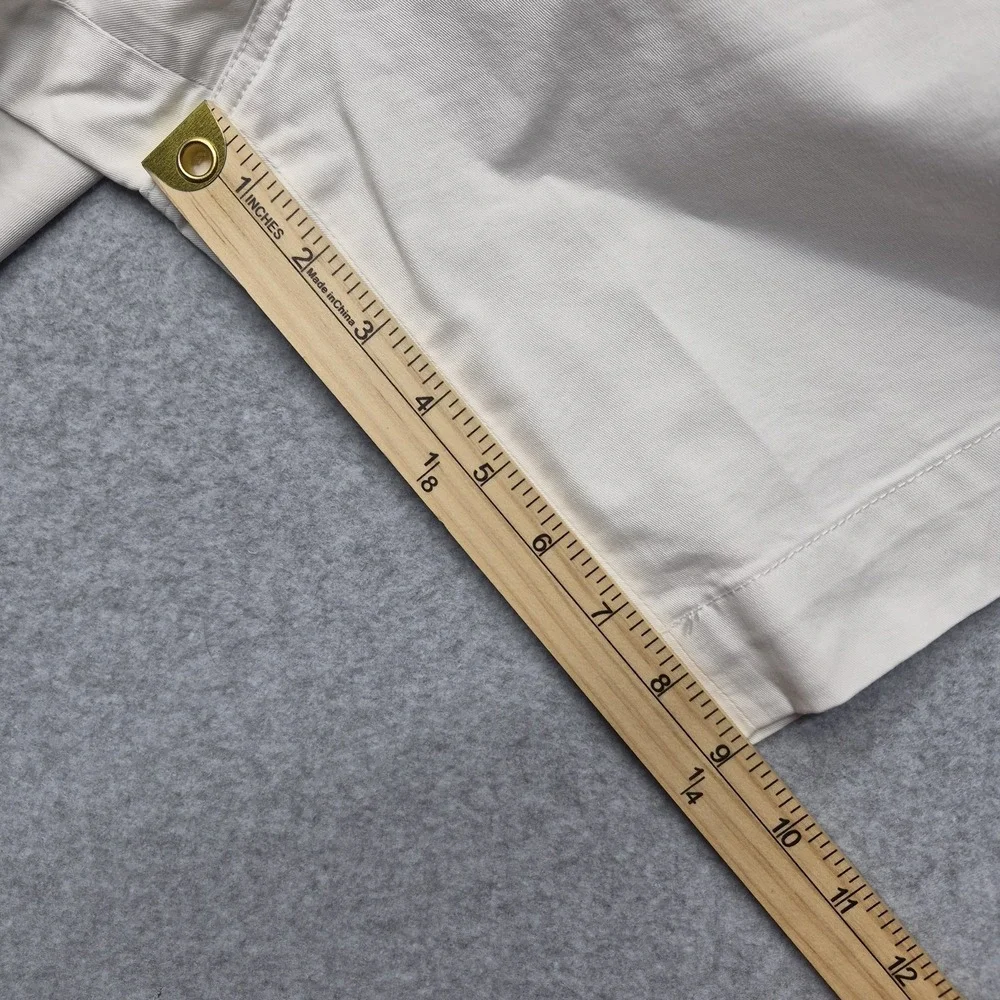 Polo Ralph Lauren Shorts Mens 35 Beige Chino Flat Front Casual Preppy Golf
